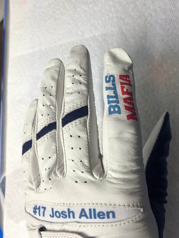 Buffalo Bills Josh Allen Golf Gloves