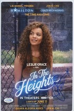 Leslie Grace "In the Heights" AUTOGRAPH Signed 'Nina Rosario' 8x12 Photo B ACOA