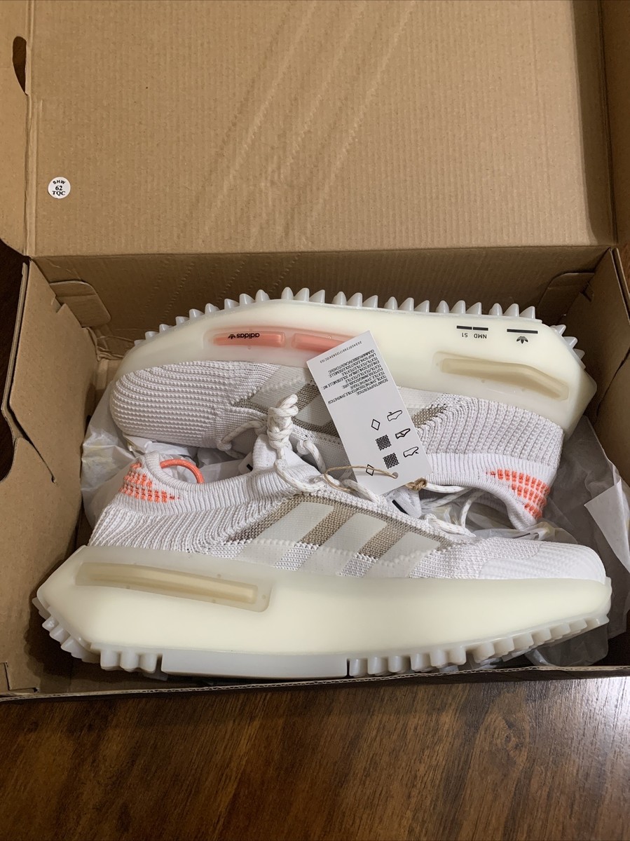 ★★Adairs★★ NMD S1 White HQ4465 Shop White Womens adidas NMD S1 Lace Up Sneakers – Shoebacca