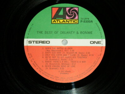 DELANEY & BONNIE Japan 1972 P-8300A NM LP+Obi THE BEST OF | eBay