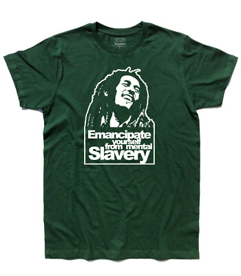 Inspired By The Song Redemption Song Reggae Mens T-Shirt