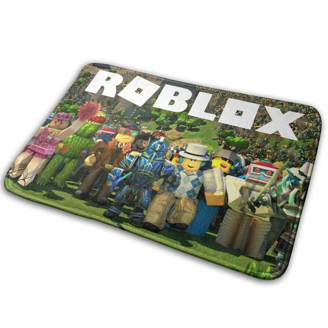 Roblox Game Characters Indoor Outdoor Rug Welcome Mat Anti-Slip Bath ...