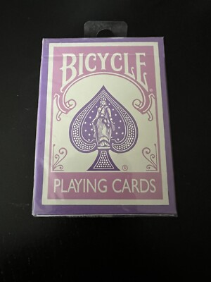 Fahrrad Rider Back Pink/Lila Blue Seal Cincinnati Ohio 869 R 6L32B USPCC Karten