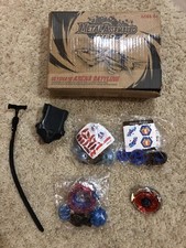 Metal Assembled Gyro Ultimate Arena Battling Age 6 Set Of 4