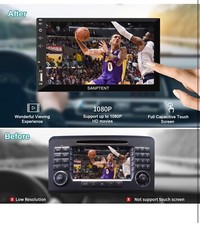 7" Car Stereo Radio HD MP5 Player Double DIN Touch Screen Bluetooth FM USB AUX