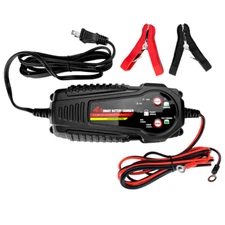 Car Battery Charger 12V 4A Maintainer Trickle Charger Motorcycle AGM LiFePO4