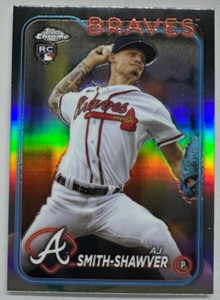 2024 Topps Chrome AJ Smith-Shawver Refractor #19