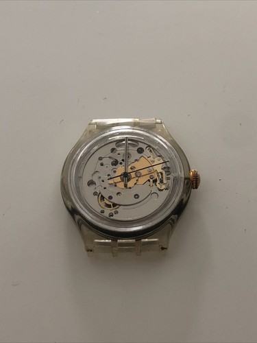SWATCH AUTOMATIC orologio scheletrato automatico watch non funzionante |  eBay