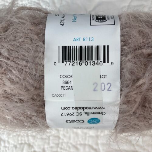 Moda Dea Dream "Pecan" Discontinued & HTF Yarn -- 1 Skein - Picture 3 of 4