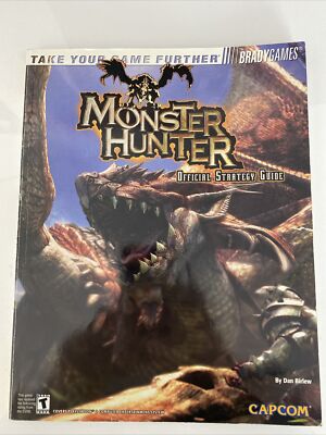 RARE Monster Hunter Brady Games Strategy Guide Book Playstation 2