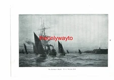 Harbour's Mouth (Mischief On Reverse), Book Illustration (Print), 1910