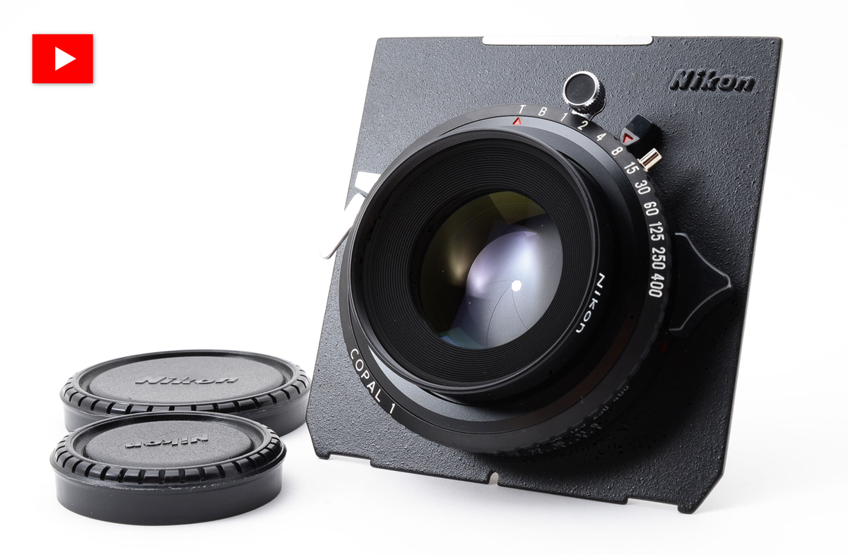 Nikon ニコン NIKKOR-M 300mm F9 COPAL 1 MINT+++] Nikon Nikkor M 300mm f/9 large format Copal 1