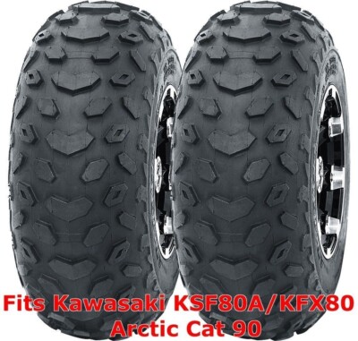 Set 2 WANDA ATV tires 19x7-8 19x7x8 Kawasaki KSF80A/KFX80 Arctic Cat 90 P330