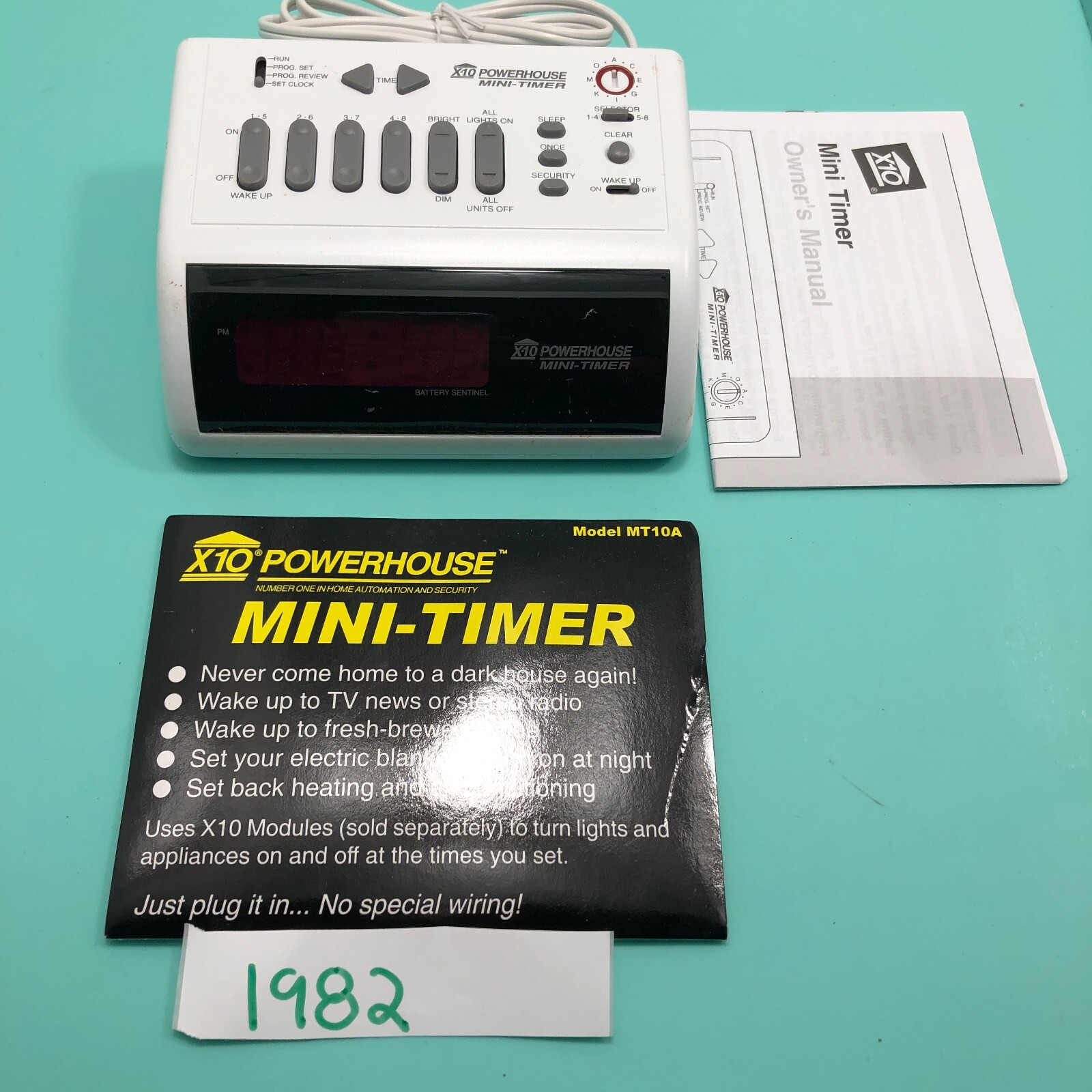 Powerhouse X10 MT10A Mini Timer White NEW Open Box eBay