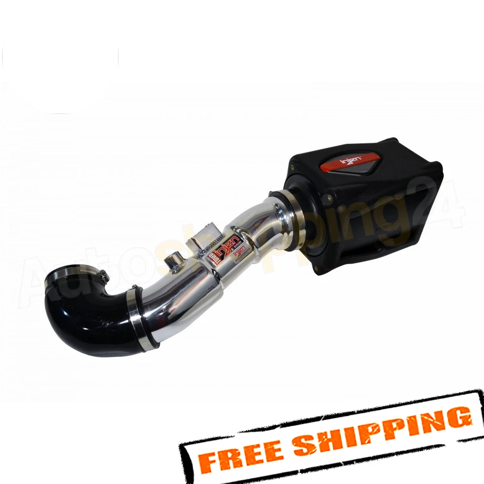 Injen PF Polished Cold Air Intake for 2004-2008 Nissan Armada/Titan 5.6L V8 - Изображение 2 из 4