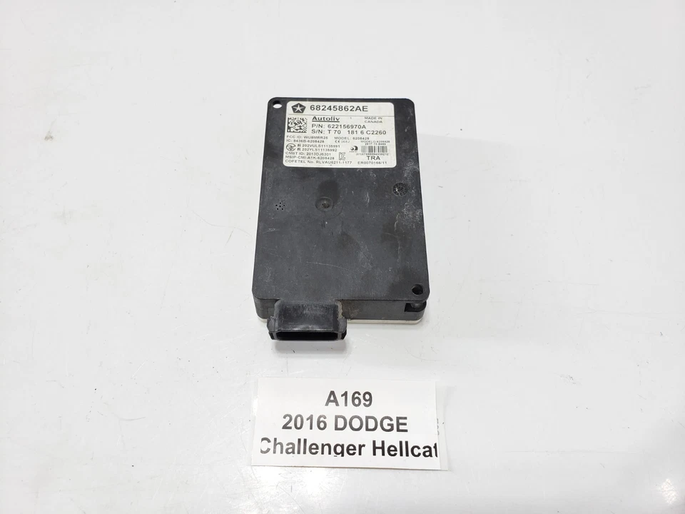 ✅ Módulo de detección de punto ciego lado derecho parachoques trasero Dodge Challenger 15-18 OEM Foto 2 de 4