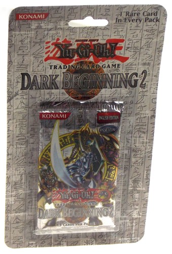 Konami YuGiOh Dark Beginning 2 Sealed Blister Playing Cards Pack 13 Cards Rare - Picture 1 of 3