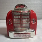 Vintage Coca Cola Musical Coin Bank Die Cast Tabletop Jukebox 1996