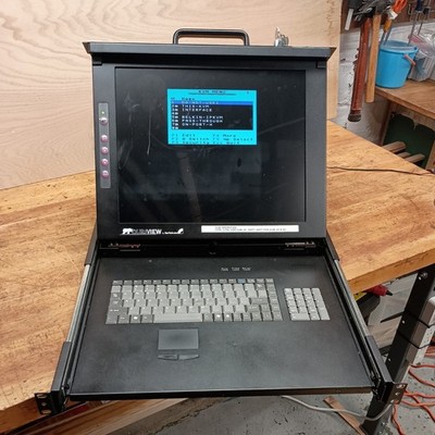 StarTech DuraView 1U Rackmount LCD Monitor Server Rack Console KVM
