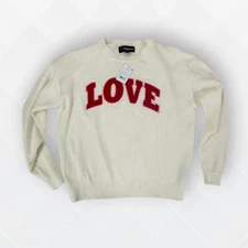 33 Degrees “LOVE” Sweater – Size S (NWT) - WST-100029