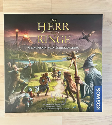KOSMOS Der Herr der Ringe: Gemeinsam zum Schicksalsberg Brettspiel 1 4 2023