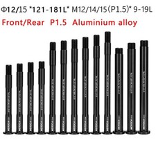 2pcs Thru Axle Rear Hub Front Forkshaft Skewers1215121-181lm12-15p1.59-19l