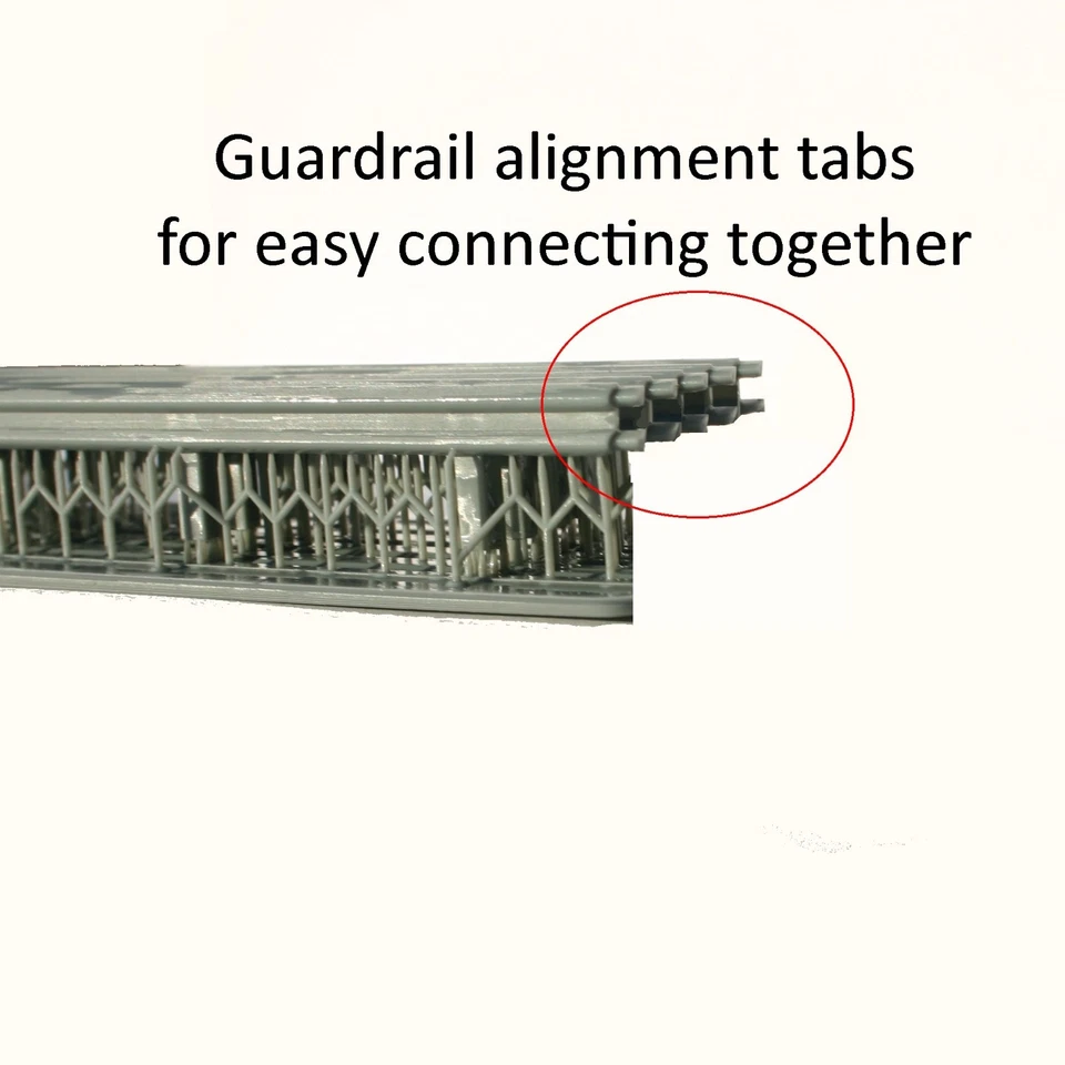 O Scale Road Guardrail 35 inches, Easy to Install (New Longer design) - Image 3 of 4