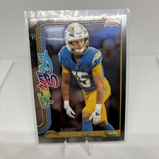 2025 TOPPS CHROME FUTURE STARS FS3 LADD McCONKEY CHARGERS