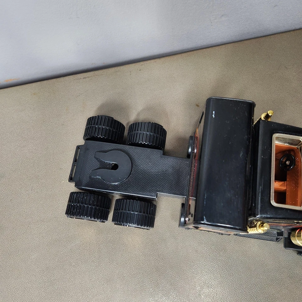 Semirremolque Tonka Black Hawk de colección Japón cabina de metal fundido a presión modelo de juguete de 13" 557 Foto 3 de 4