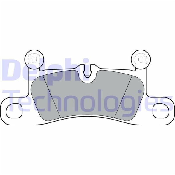 Delphi BremsbelÄGe Satz Hinterachse Passend FÜR Porsche 718 911 Boxster Cayenne-image