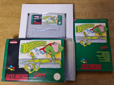Super Nintendo - BOOGERMAN -vollständig TOP