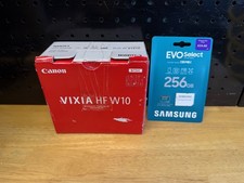 NEW Canon Vixia HF W10 HD Camcorder Waterproof/Shockproof  256GB SDXC Card