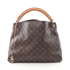 Borsa a tracolla Louis Vuitton Artsy MM M40249 monogramma tela pelle usata