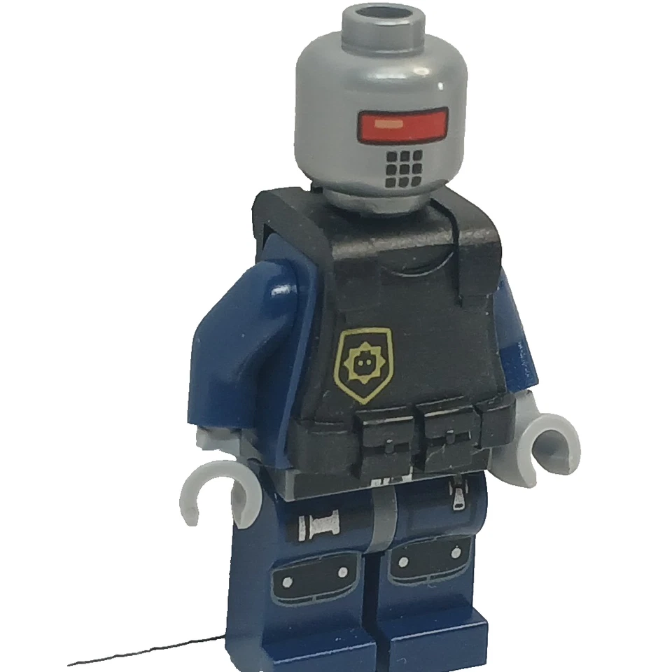 LEGO Robo SWAT With Armor (No Helmet)Minifigure Police (70815) - Image 2 of 4