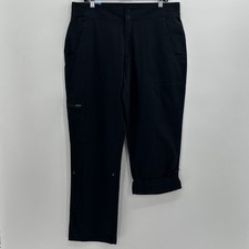 NEW Columbia Women's Ridge Utility Convertible Hiking Pants Black Size 16 Safari