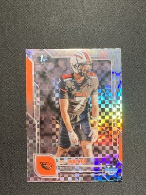 Trent Walker 2025 Bowman Chrome U Refractor X-Fractor
