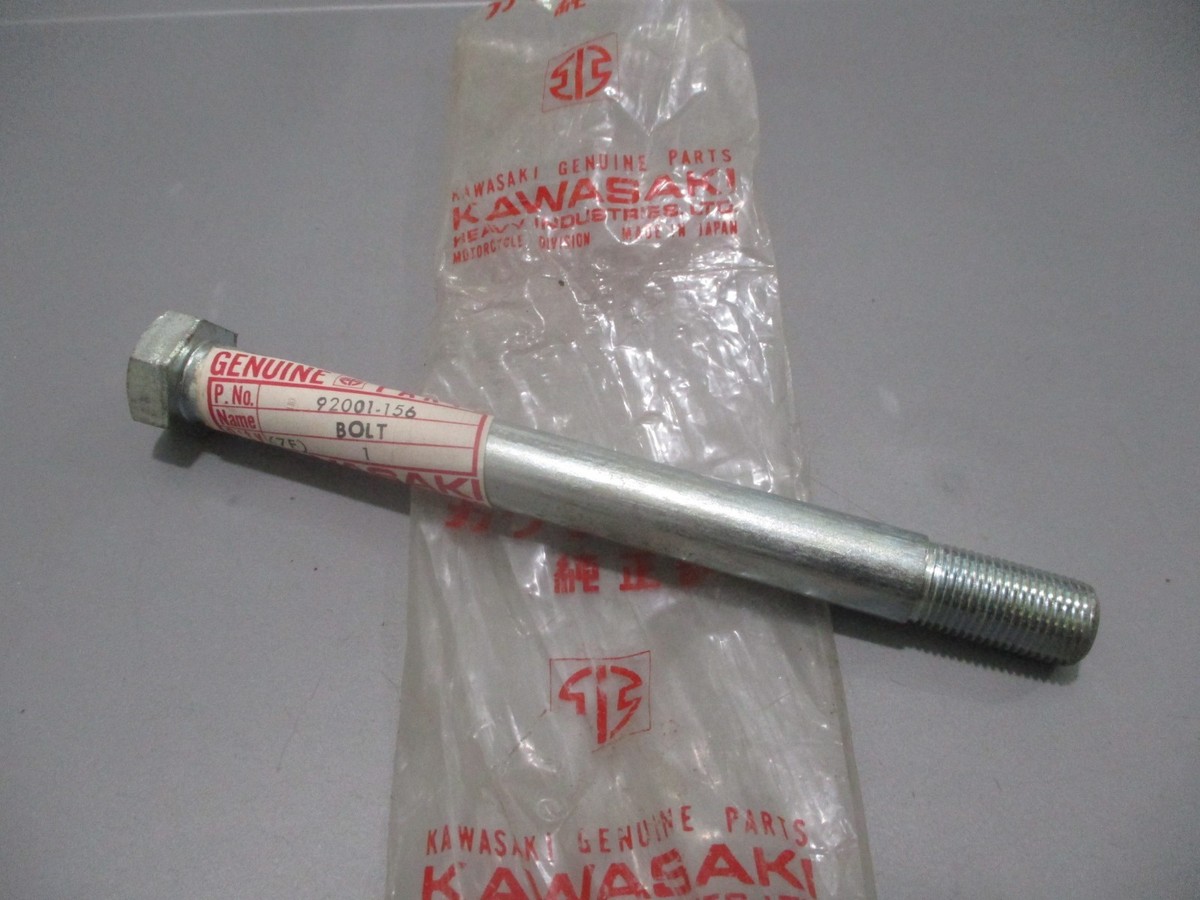 マウス　03882 NOS Kawasaki OEM Steering Head Bolt 1976-1980 KV75 1970 MB1 MB1A