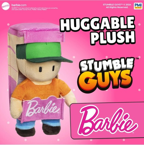Barbie Stumble Guys 8 Zoll FAN GUY PLÜSCHFREUNDE Limited Edition - Bild 3 von 5