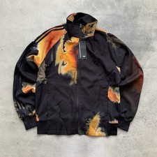 ADIDAS x YOHJI YAMAMOTO Y-3 AOP TRACK TOP JACKET NERO TAGLIA L