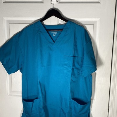 Allheart Basics Scrubs XLG Teal Unisex