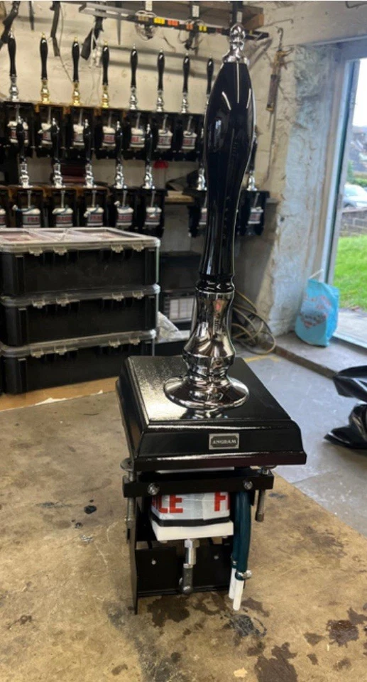 Angram 1/4 Pint Water Cooled , C/Q Model In Chrome & Black Plinth. - Image 3 of 3