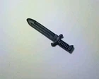 GI Joe Weapon Shipwreck Black Knife 1994 2002 Original Figure Accessory
