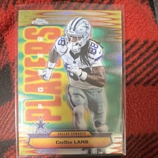 Topps Chrome Power Players Refractor CeeDee Lamb Dallas Cowboys PP-23 NFL