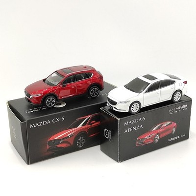 Faw MAZDA 1:64 Mazda CX-5 6 ATENZA Red and White Alloy Car Model