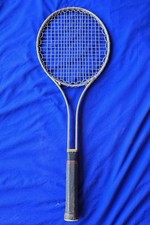 Vintage Wilson T2000 Wire Wrapped Aluminum Metal Tennis Racket Made In USA