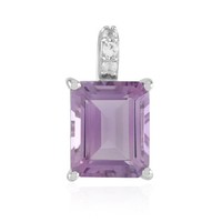 AnhäNger Aus Silber Mit Lavendel-Amethyst