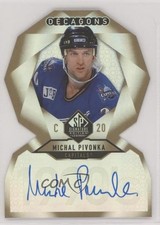 2020 SP Signature Edition Legends Decagons Gold Michal Pivonka #DC-57 Auto 7i2