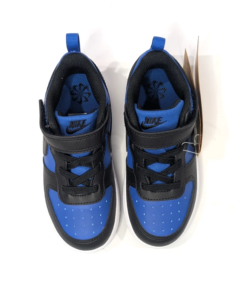 耐克 Court Borough Low Recraft (TD) 游戏 Royal/Bl 学步儿童 男孩运动鞋-Asst 尺寸 — 第 2/4 张图片