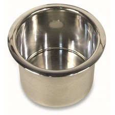 Eddie Motorsports Ms281-31p Polished Spun Aluminum Drink Holder Large