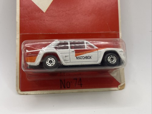 MATCHBOX 74 'FIAT ABARTH' MIB/BOXED/BLISTER/CARDED - Picture 2 of 4